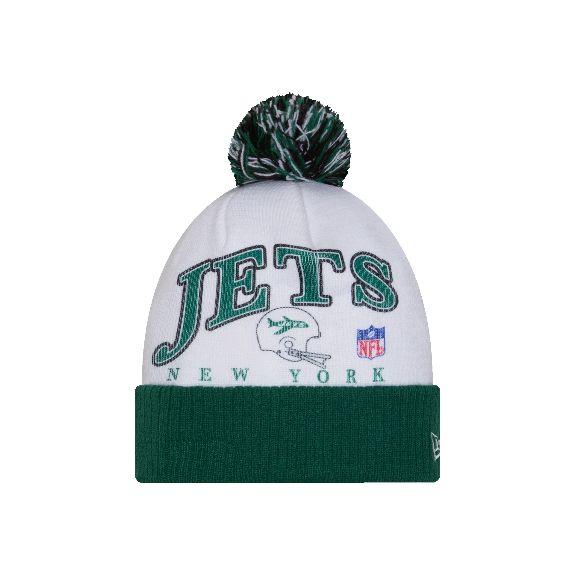 New York Jets Spirit Pom Knit Hat sold by New Era
