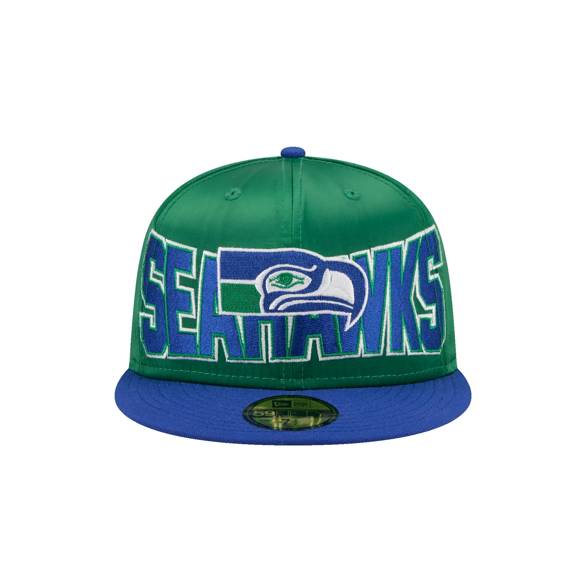 Seattle Seahawks Bold Satin 59FIFTY Fitted Hat sold by New Era product image thumbnail 2