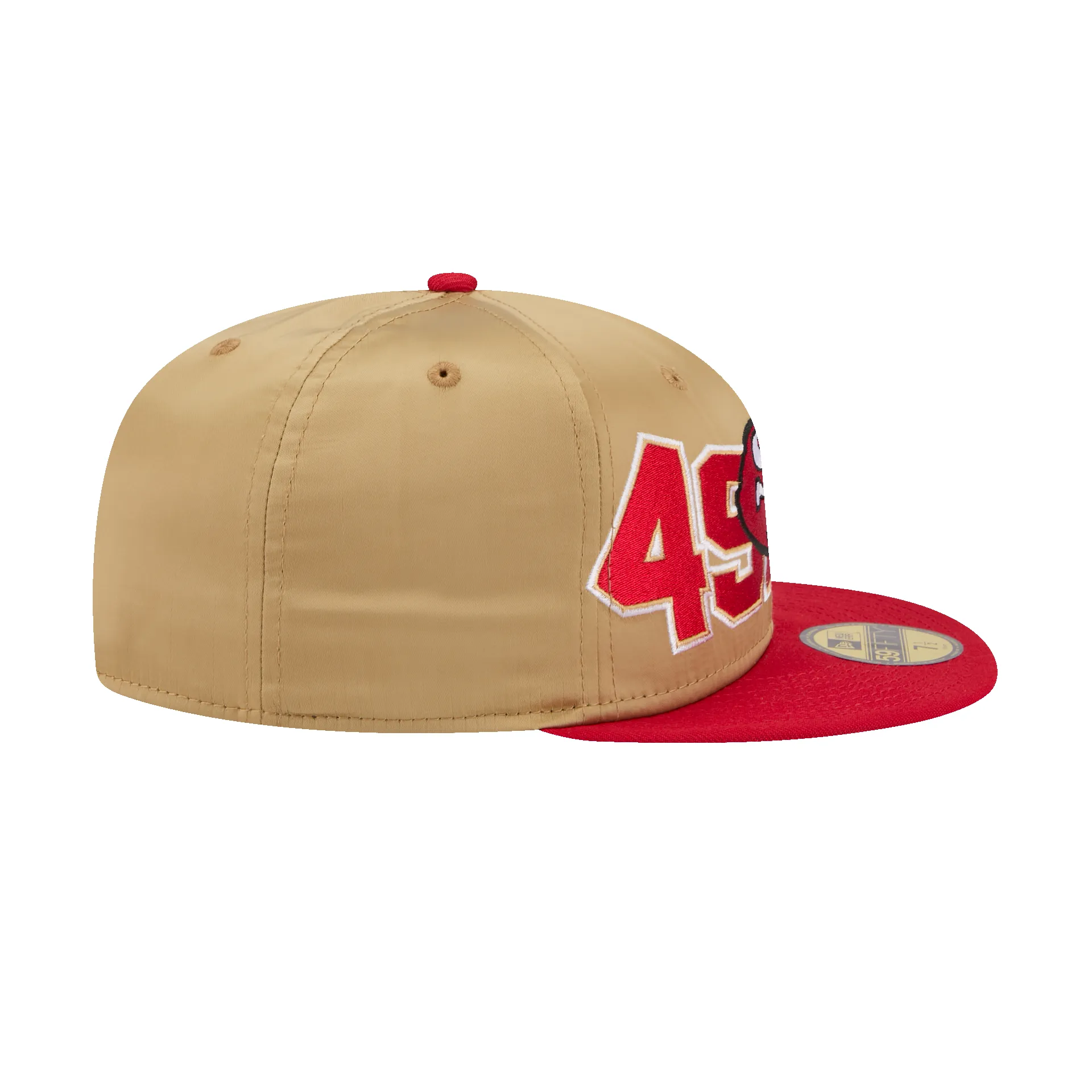 San Francisco 49ers Bold Satin 59FIFTY Fitted Hat sold by New Era product image thumbnail 5