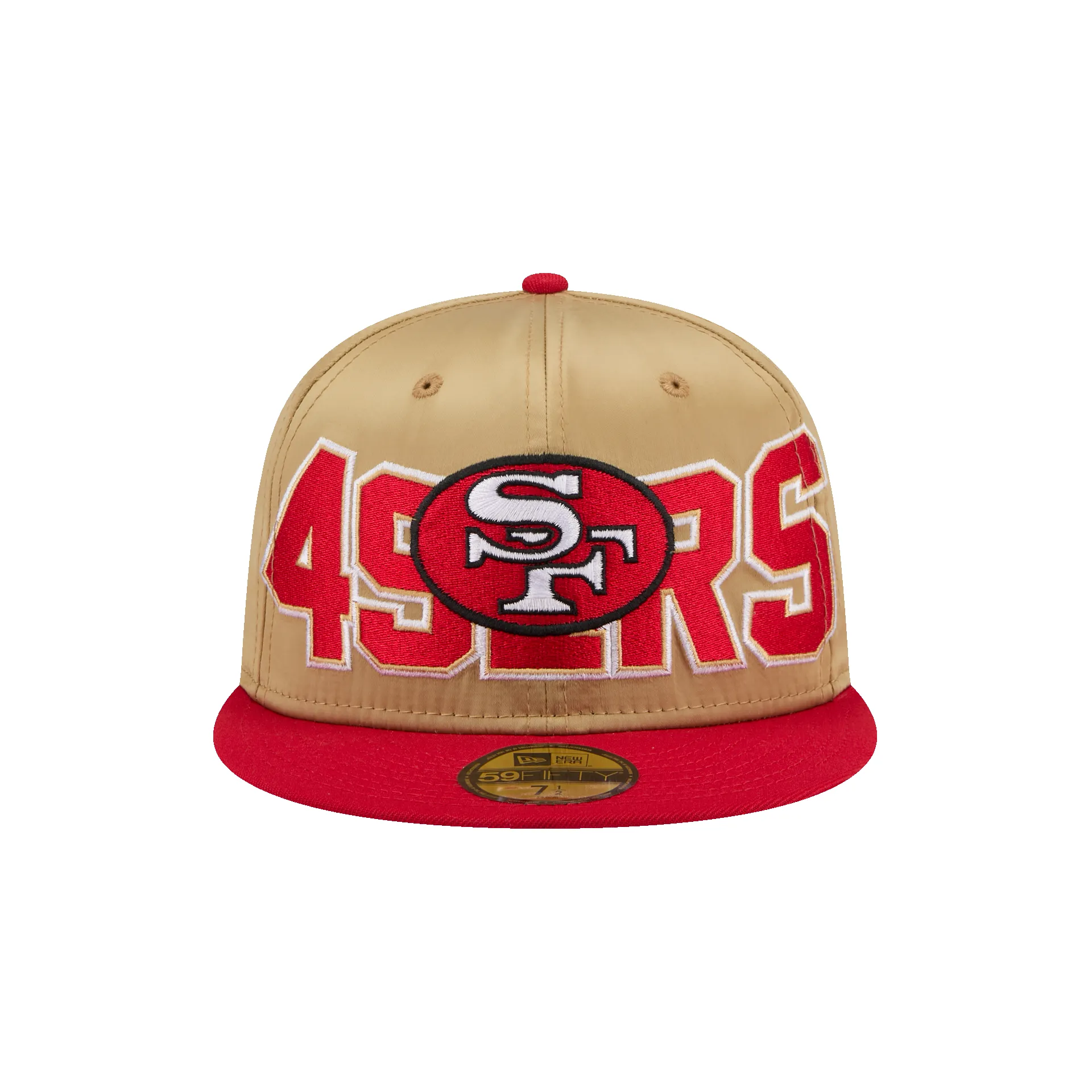 San Francisco 49ers Bold Satin 59FIFTY Fitted Hat sold by New Era product image thumbnail 2