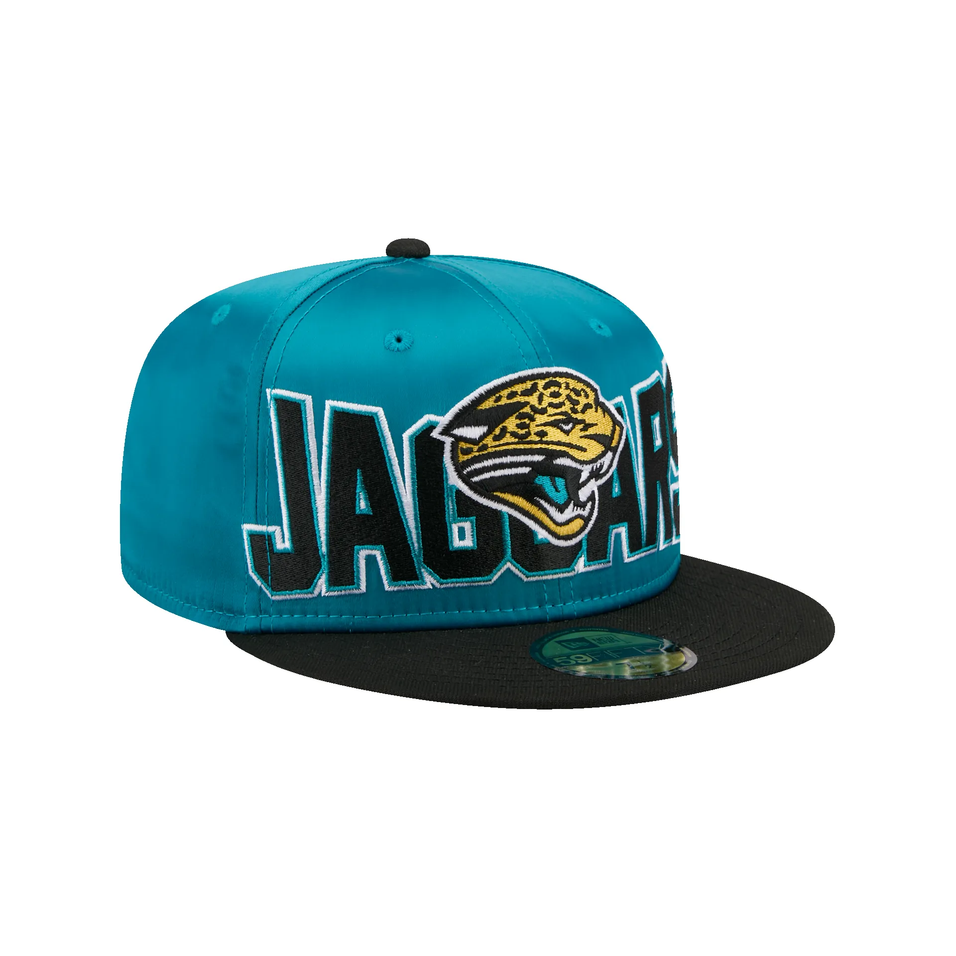 Jacksonville Jaguars Bold Satin 59FIFTY Fitted Hat sold by New Era product image thumbnail 3