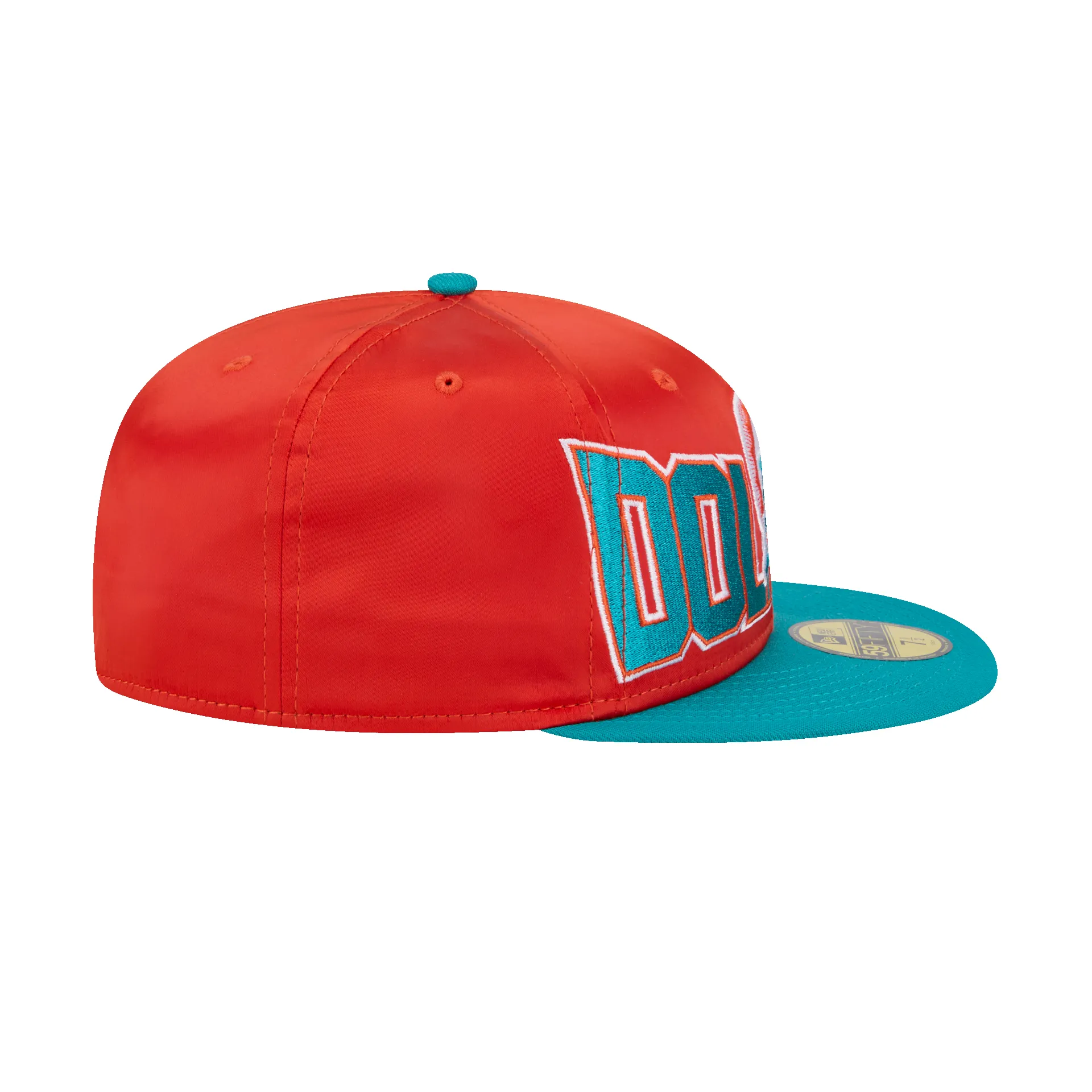 Miami Dolphins Bold Satin 59FIFTY Fitted Hat sold by New Era product image thumbnail 5