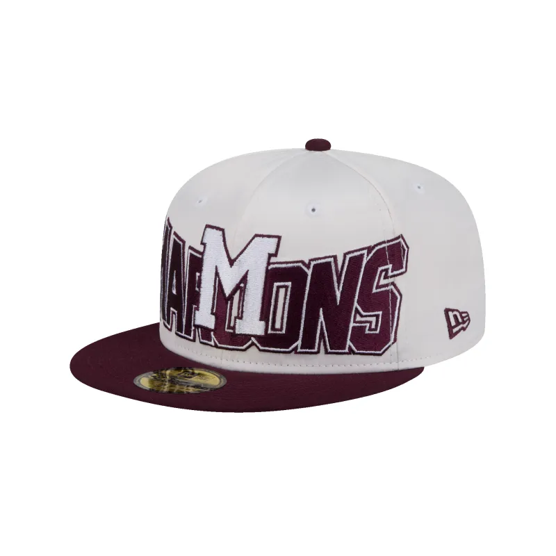 Montreal Maroons Bold Satin 59FIFTY Fitted Hat sold by New Era