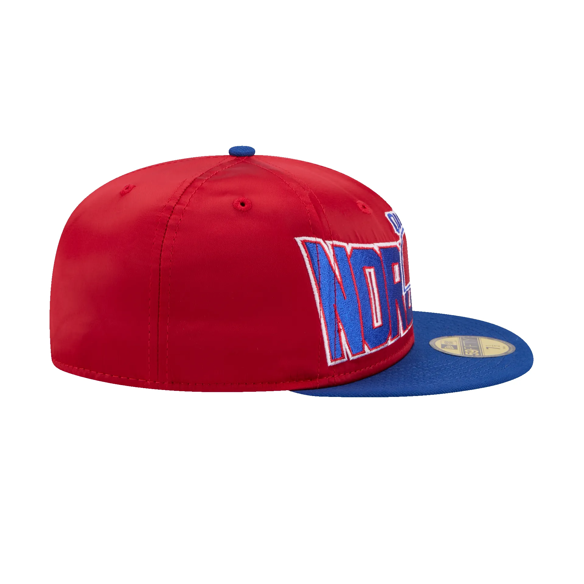 Quebec Nordiques Bold Satin 59FIFTY Fitted Hat sold by New Era product image thumbnail 5