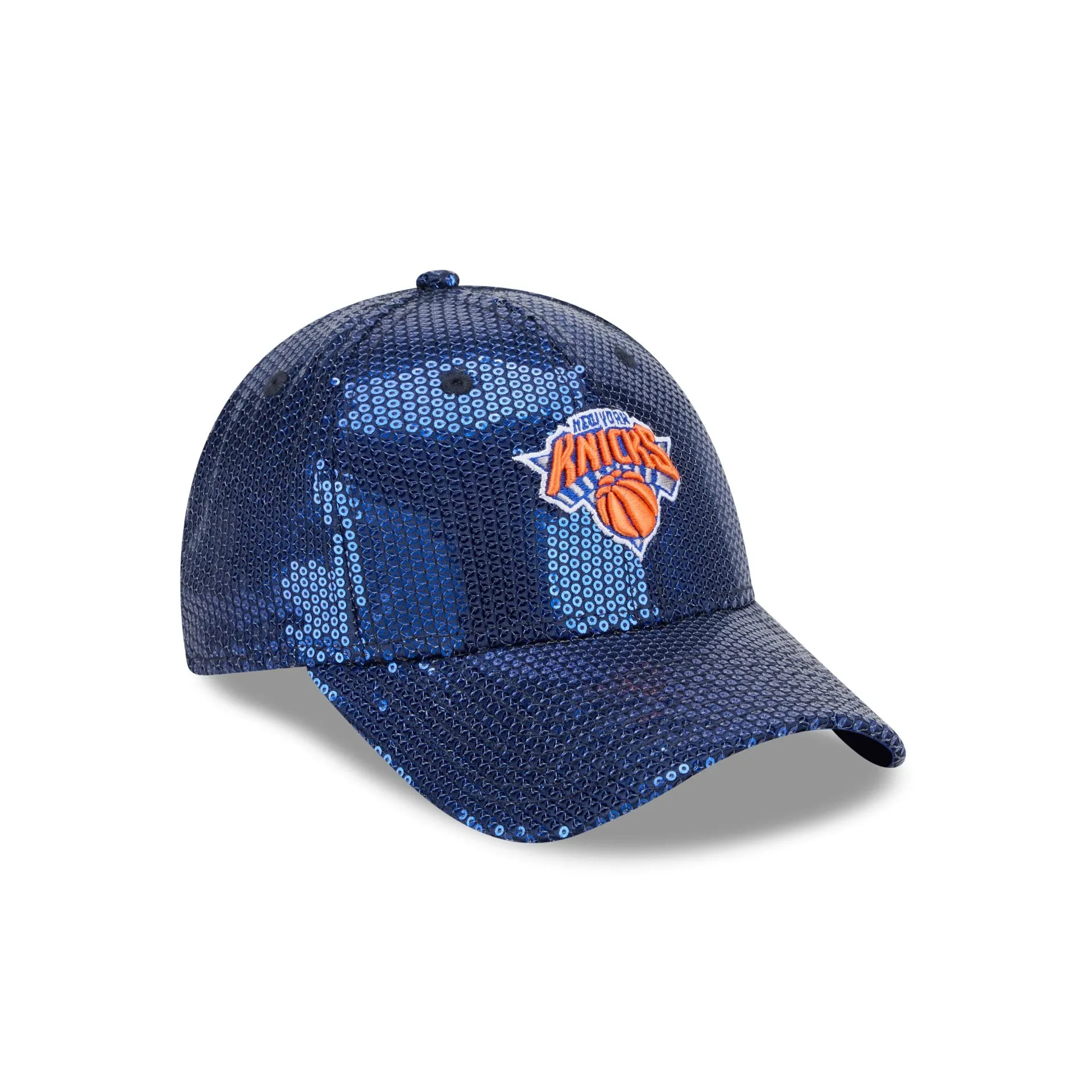 New York Knicks Sequin Women's 9FORTY Adjustable Hat sold by New Era product image thumbnail 3