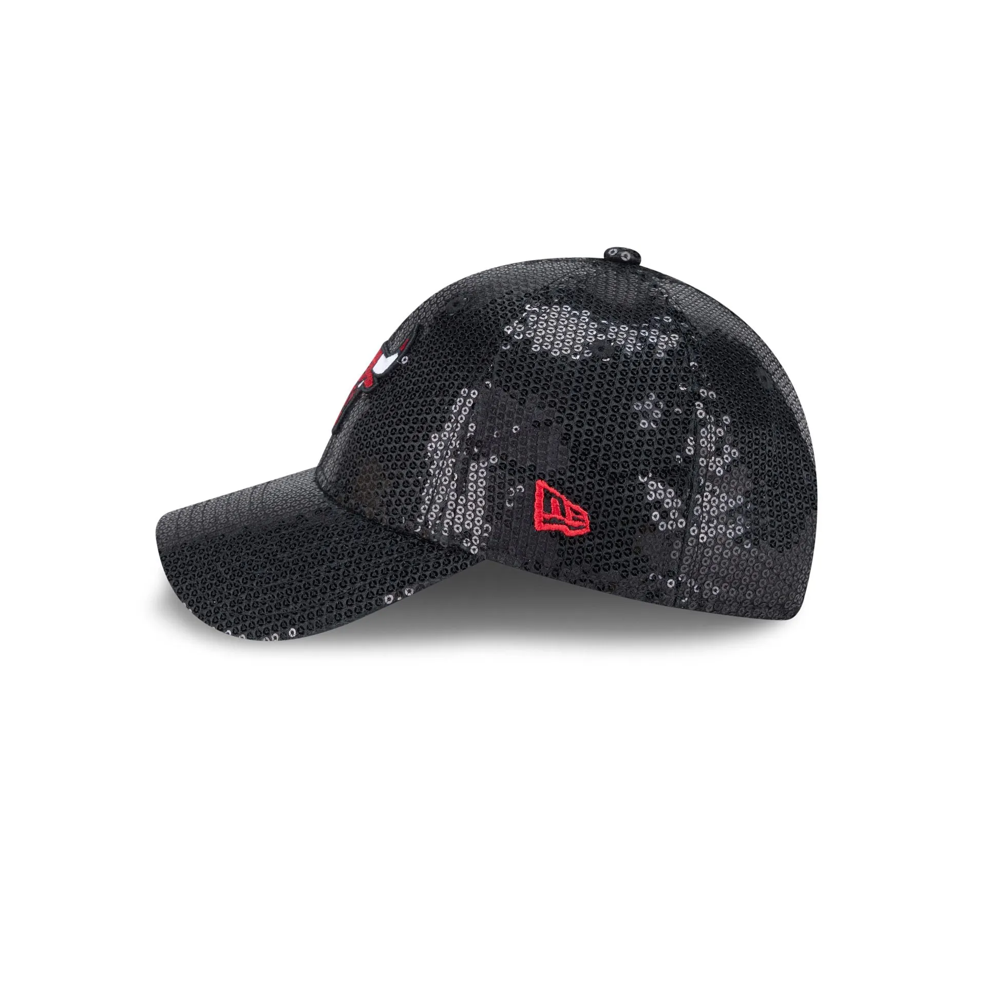 Chicago Bulls Sequin Women's 9FORTY Adjustable Hat sold by New Era product image thumbnail 3