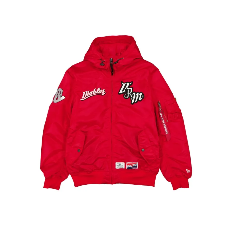 Alpha Industries x Diablos Rojos del México L-2B Bomber Jacket made by New Era