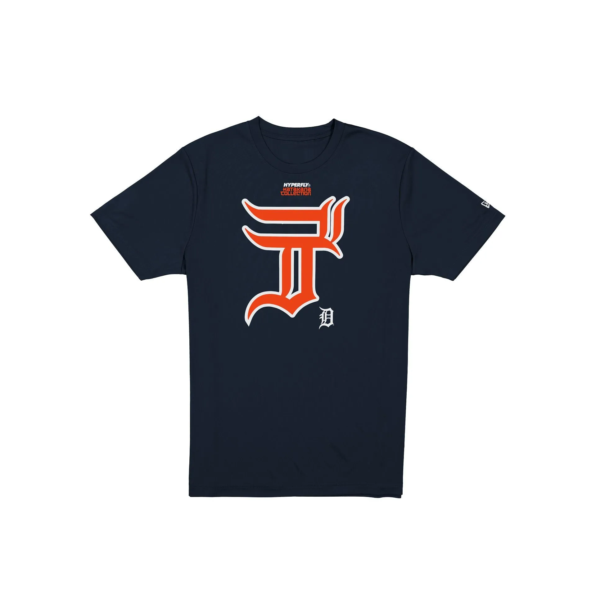 Hyperfly Katakana x Detroit Tigers T-Shirt sold by New Era