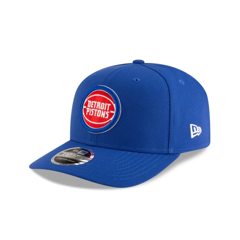 Detroit Pistons Team 9SEVENTY Stretch-Snap Hat sold by New Era