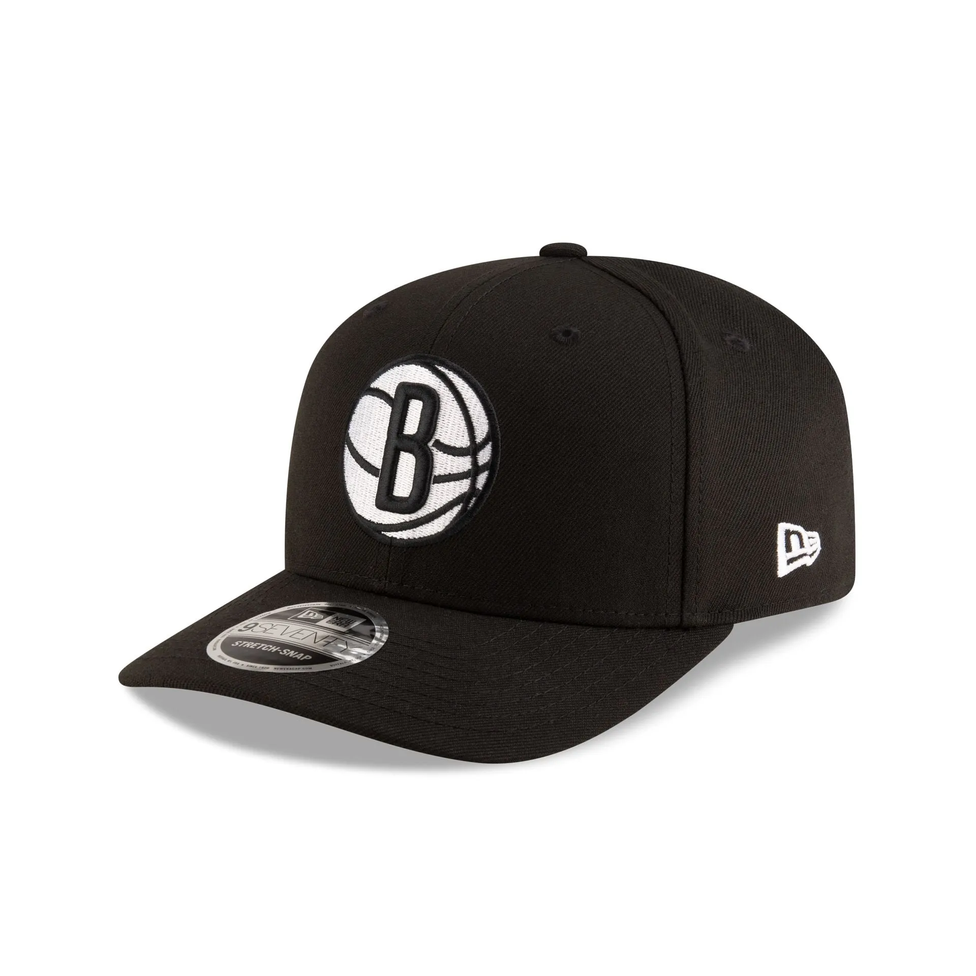 Brooklyn Nets Team 9SEVENTY Stretch-Snap Hat sold by New Era