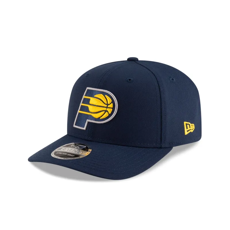 Indiana Pacers Team 9SEVENTY Stretch-Snap Hat made by New Era