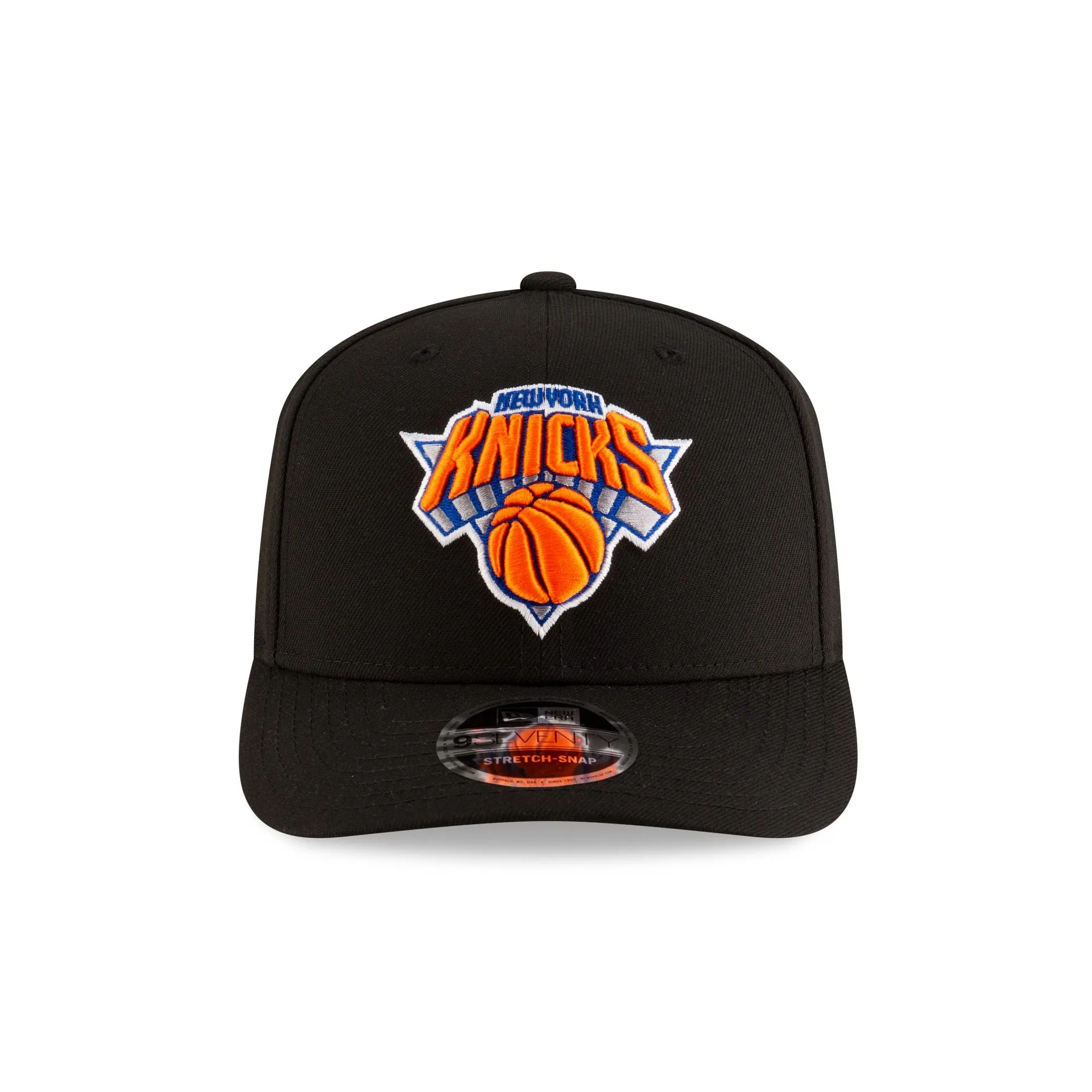 New York Knicks Team Black 9SEVENTY Stretch-Snap Hat sold by New Era product image thumbnail 2