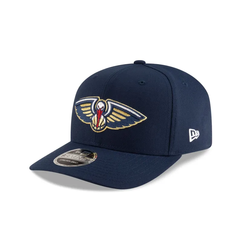 New Orleans Pelicans Team 9SEVENTY Stretch-Snap Hat made by New Era