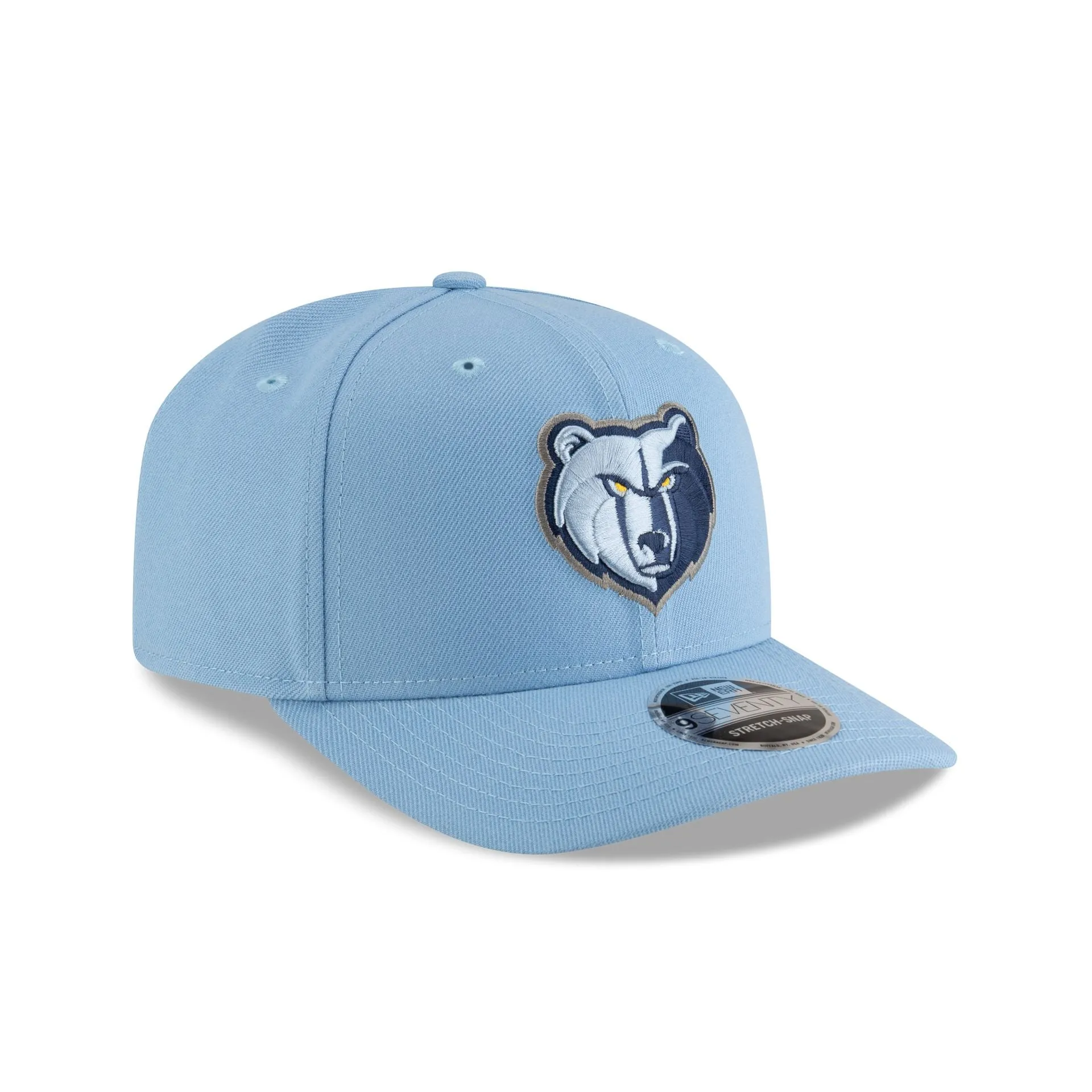 Memphis Grizzlies Team 9SEVENTY Stretch-Snap Hat sold by New Era product image thumbnail 3