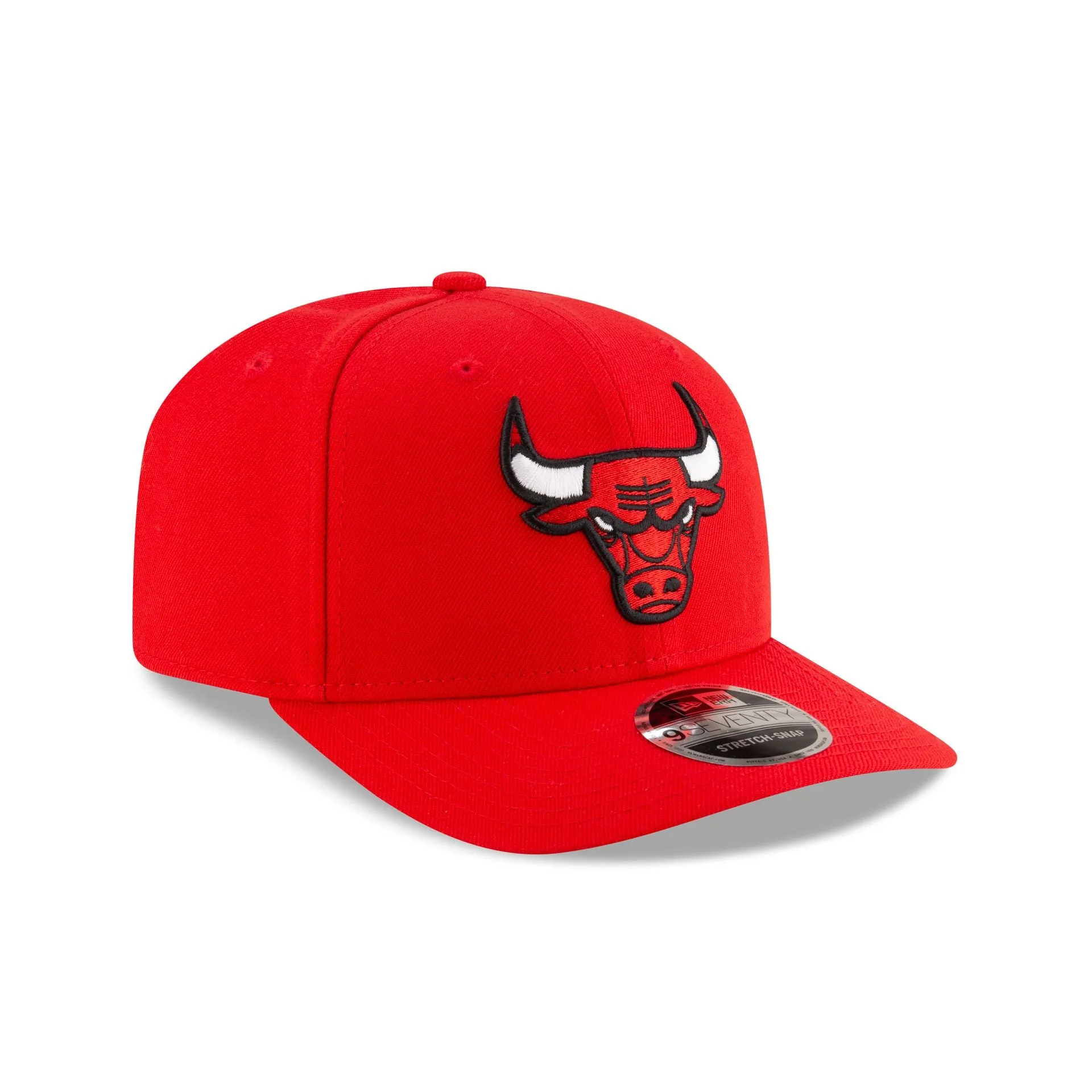 Chicago Bulls Team Red 9SEVENTY Stretch-Snap Hat sold by New Era product image thumbnail 3