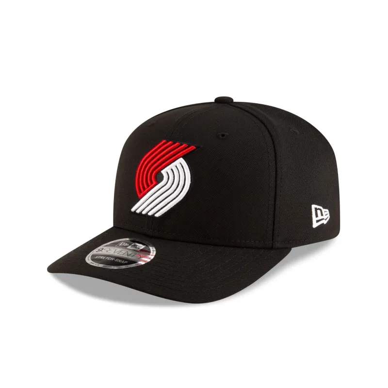 Portland Trail Blazers Team 9SEVENTY Stretch-Snap Hat sold by New Era