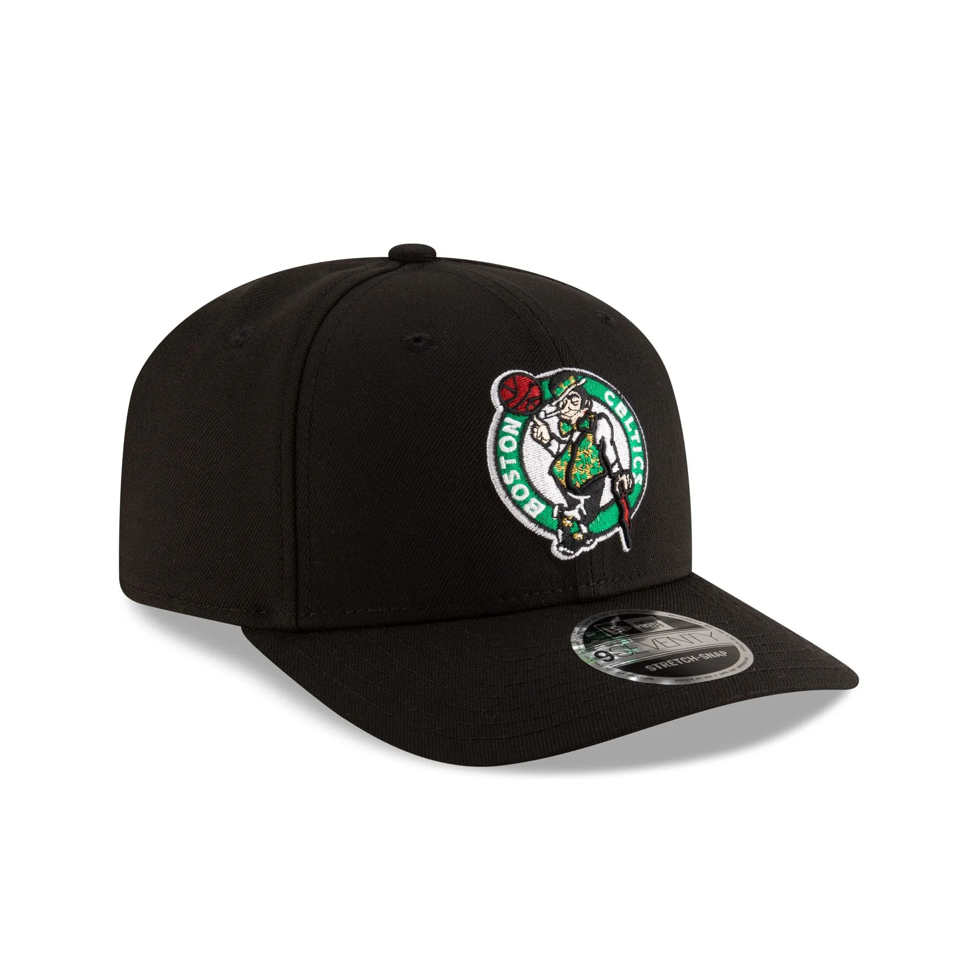 Boston Celtics Team Black9SEVENTY Stretch-Snap Hat sold by New Era product image thumbnail 3