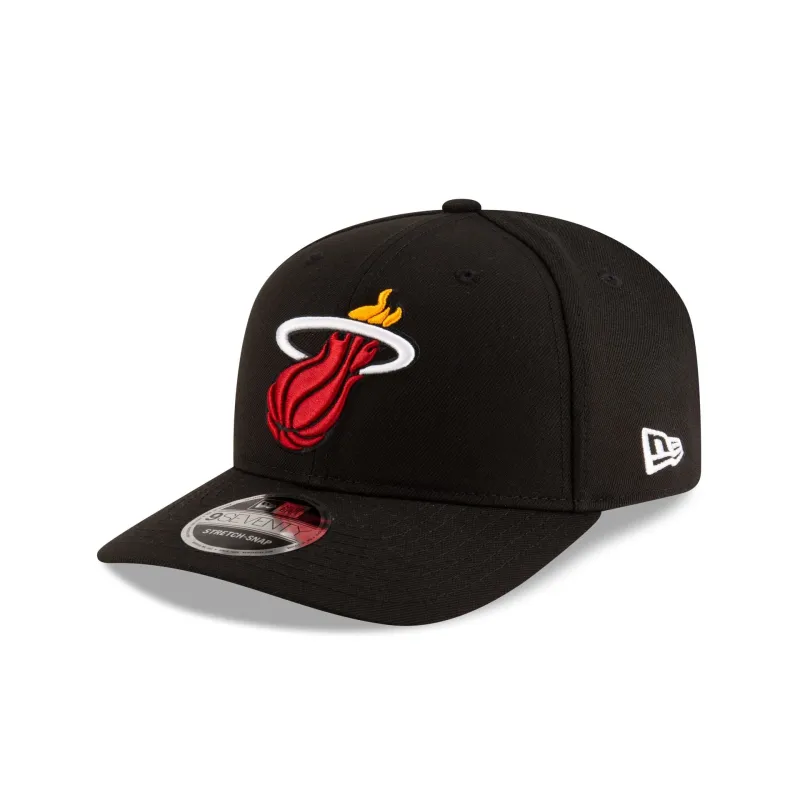 Miami Heat Team 9SEVENTY Stretch-Snap Hat sold by New Era