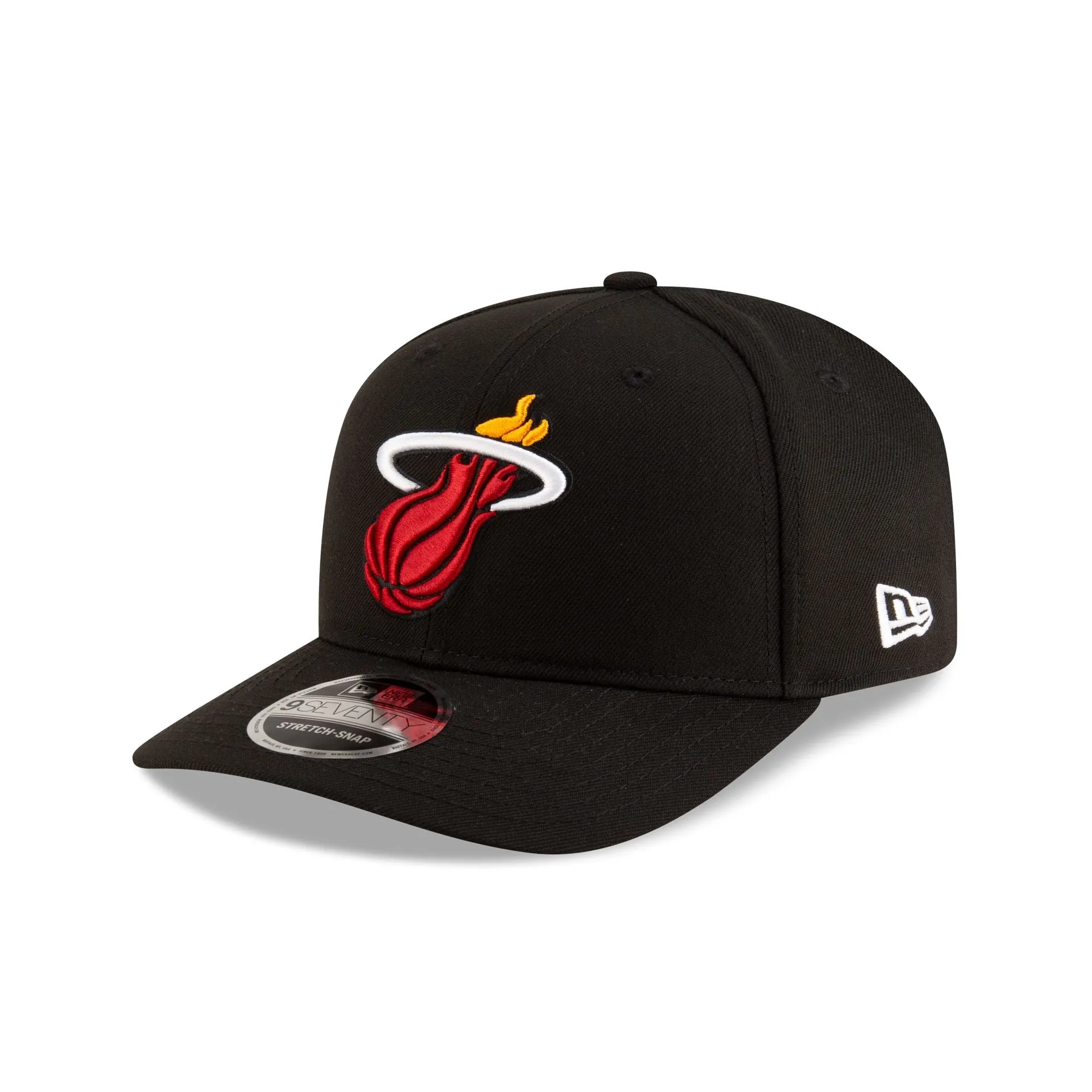 Miami Heat Team 9SEVENTY Stretch-Snap Hat sold by New Era