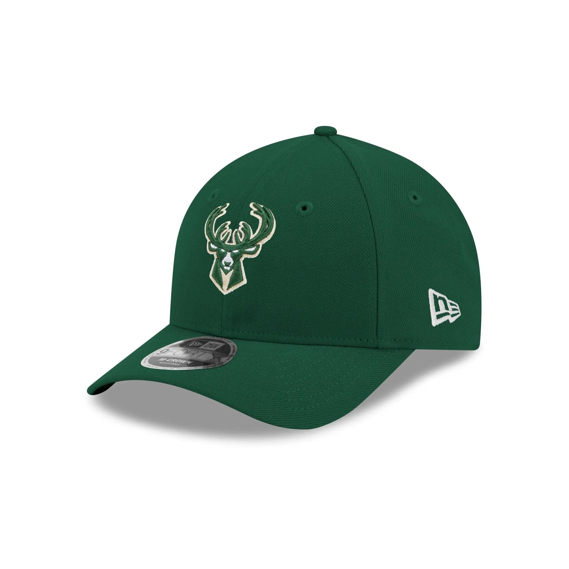 Milwaukee Bucks Team 9FORTY M-Crown Snapback Hat sold by New Era