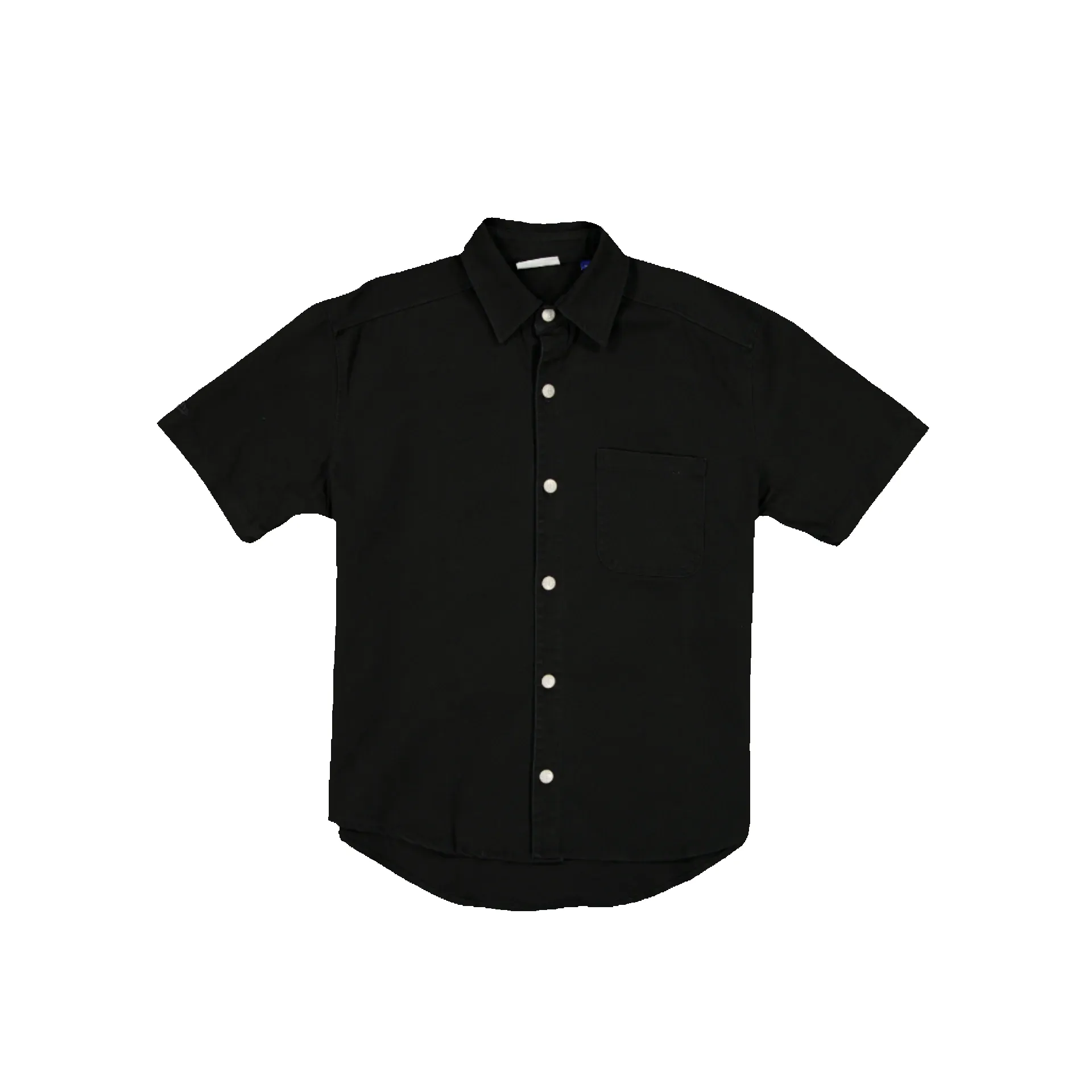 New Era Branded Ellicott Black Twill Half Sleeve Button Up Shirt sold by New Era product image thumbnail 2