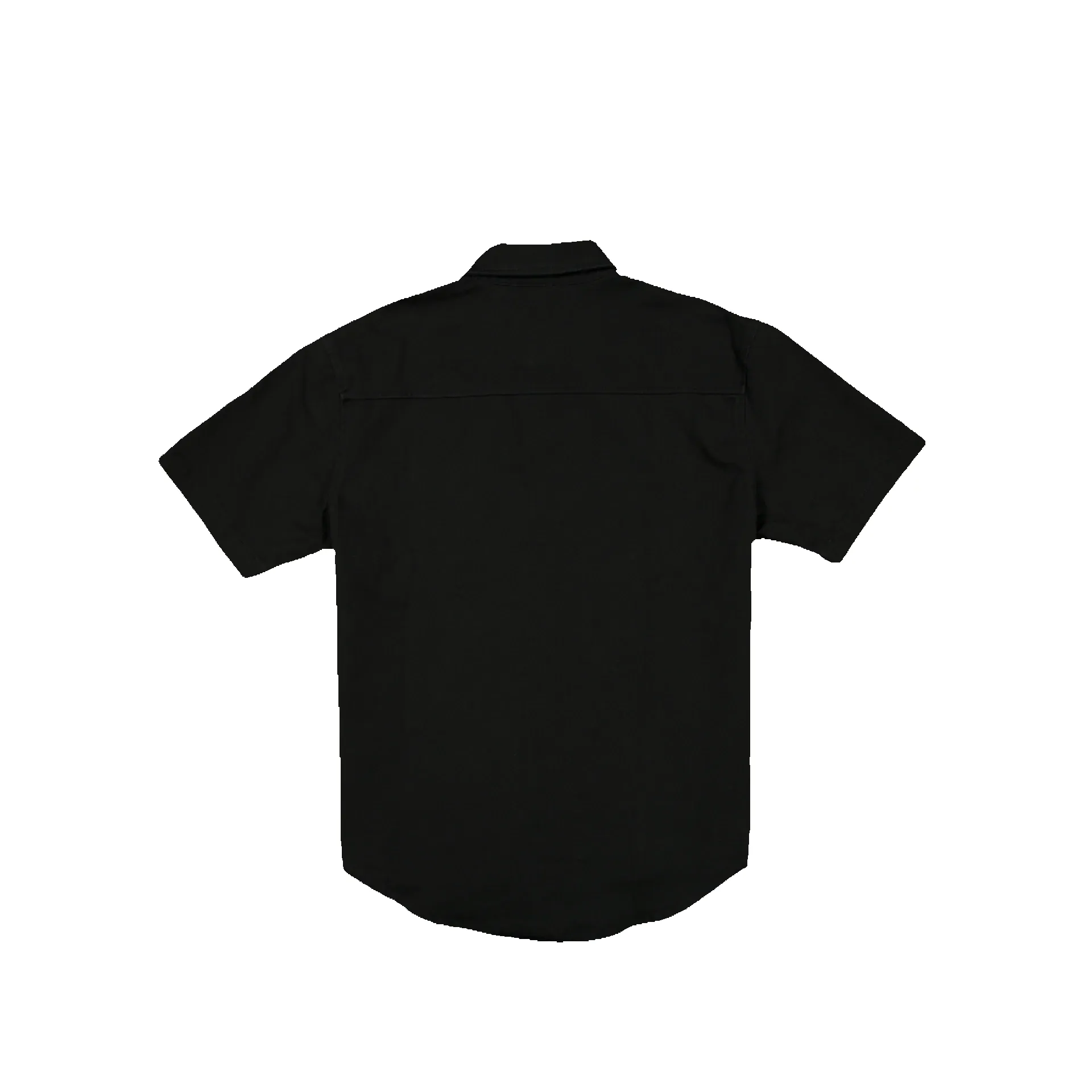 New Era Branded Ellicott Black Twill Half Sleeve Button Up Shirt sold by New Era product image thumbnail 3