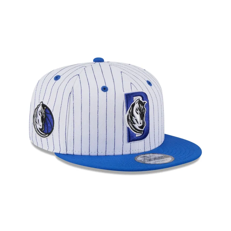 Dallas Mavericks Deceptor Pinstripe 9FIFTY Snapback Hat sold by New Era