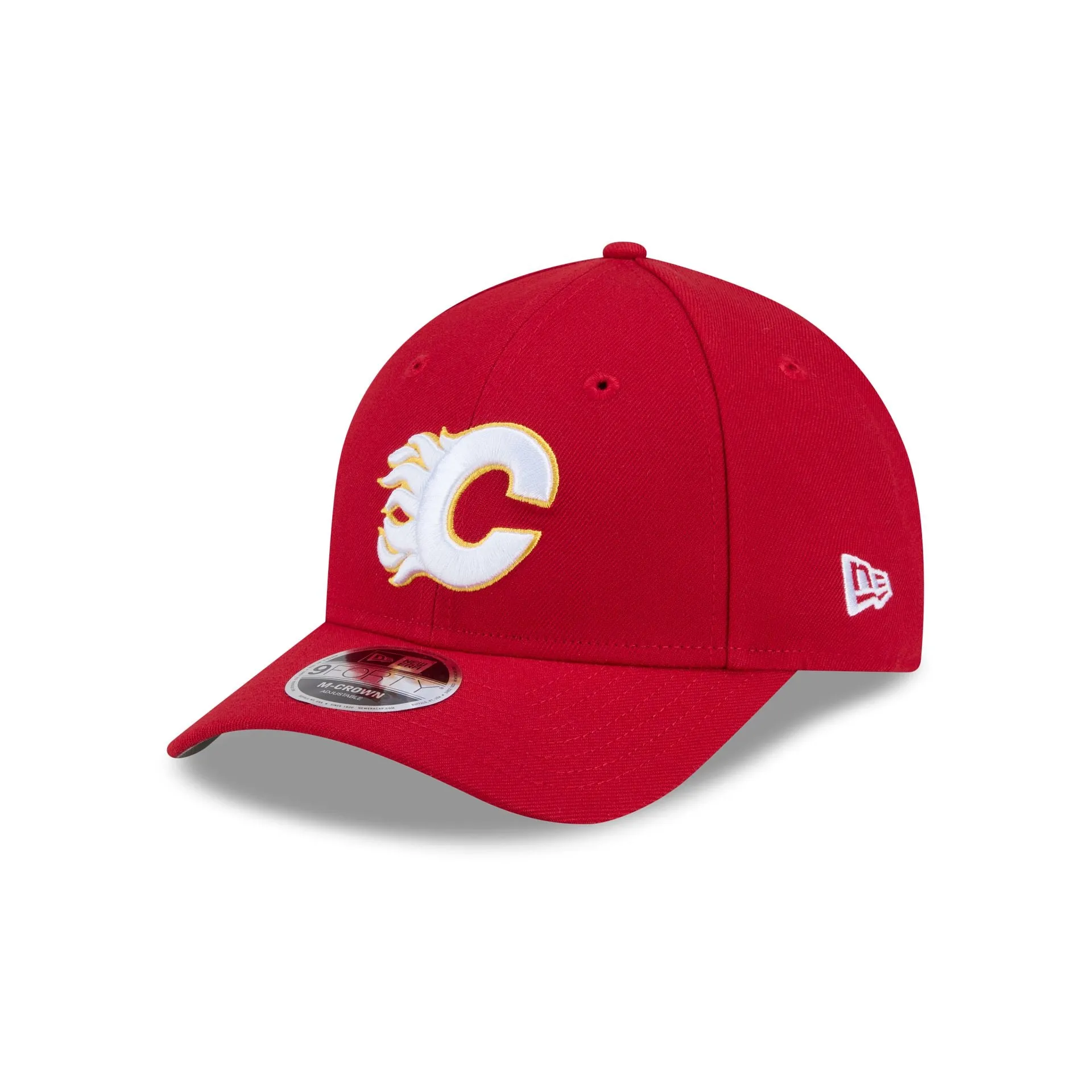 Calgary Flames Team 9FORTY M-Crown Snapback Hat sold by New Era