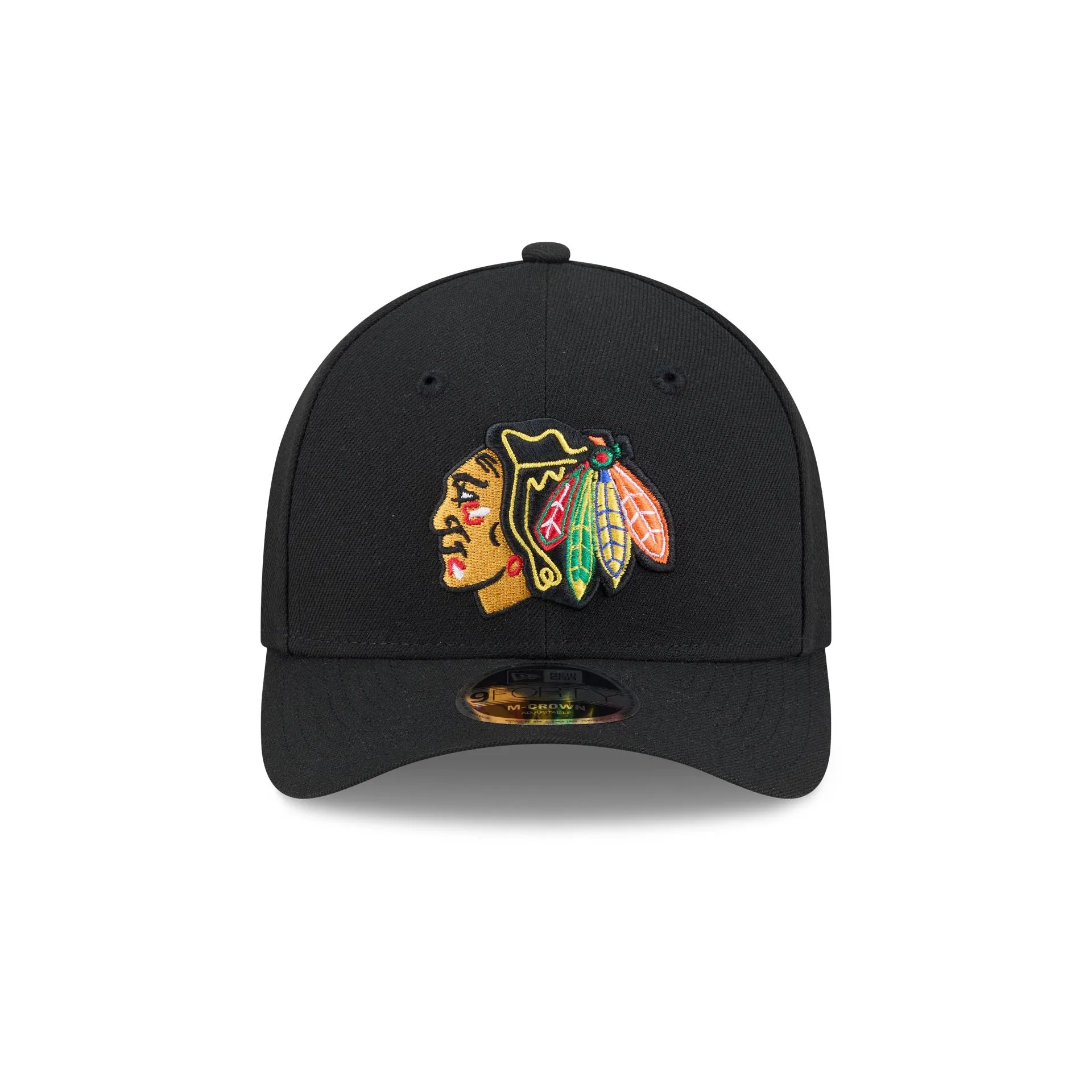 Chicago Blackhawks Team Black 9FORTY M-Crown Snapback Hat sold by New Era product image thumbnail 2