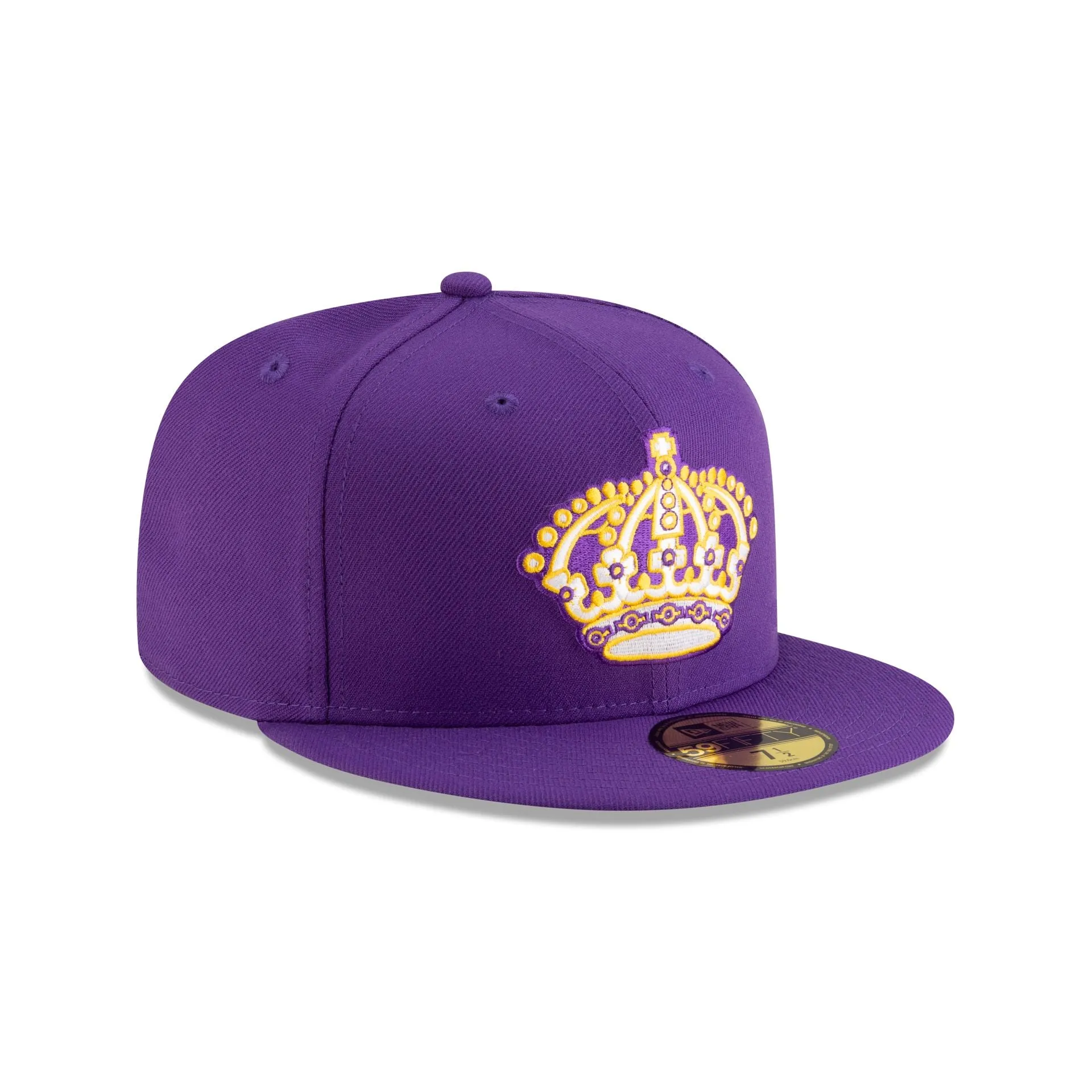 Los Angeles Kings Basic Purple 59FIFTY Fitted Hat sold by New Era product image thumbnail 3