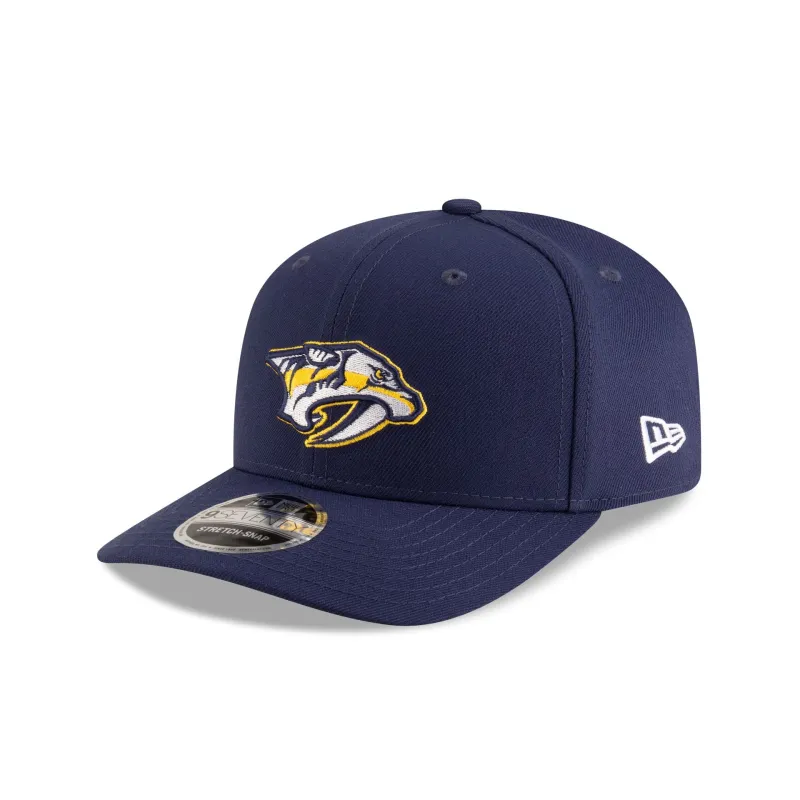 Nashville Predators Team 9SEVENTY Stretch-Snap Hat made by New Era