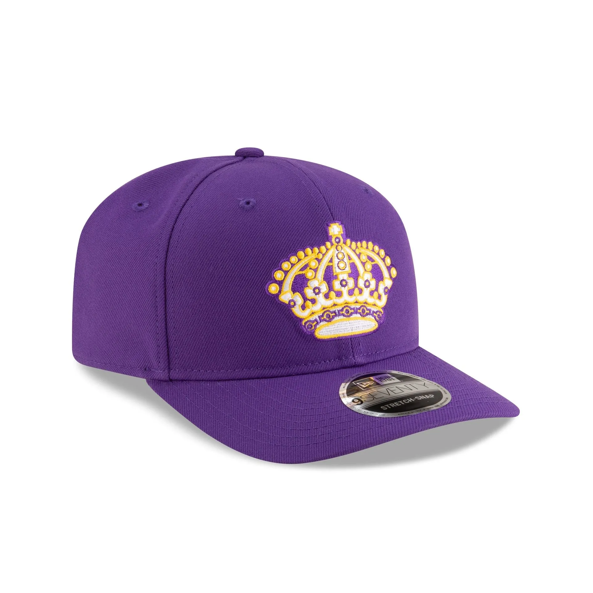 Los Angeles Kings Team Purple 9SEVENTY Stretch-Snap Hat sold by New Era product image thumbnail 3