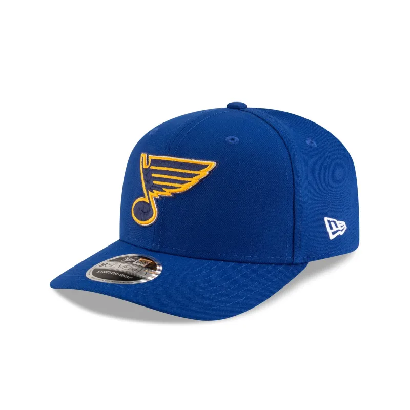 St. Louis Blues Team 9SEVENTY Stretch-Snap Hat made by New Era