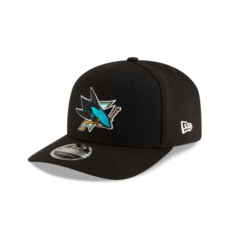 San Jose Sharks Team 9SEVENTY Stretch-Snap Hat sold by New Era