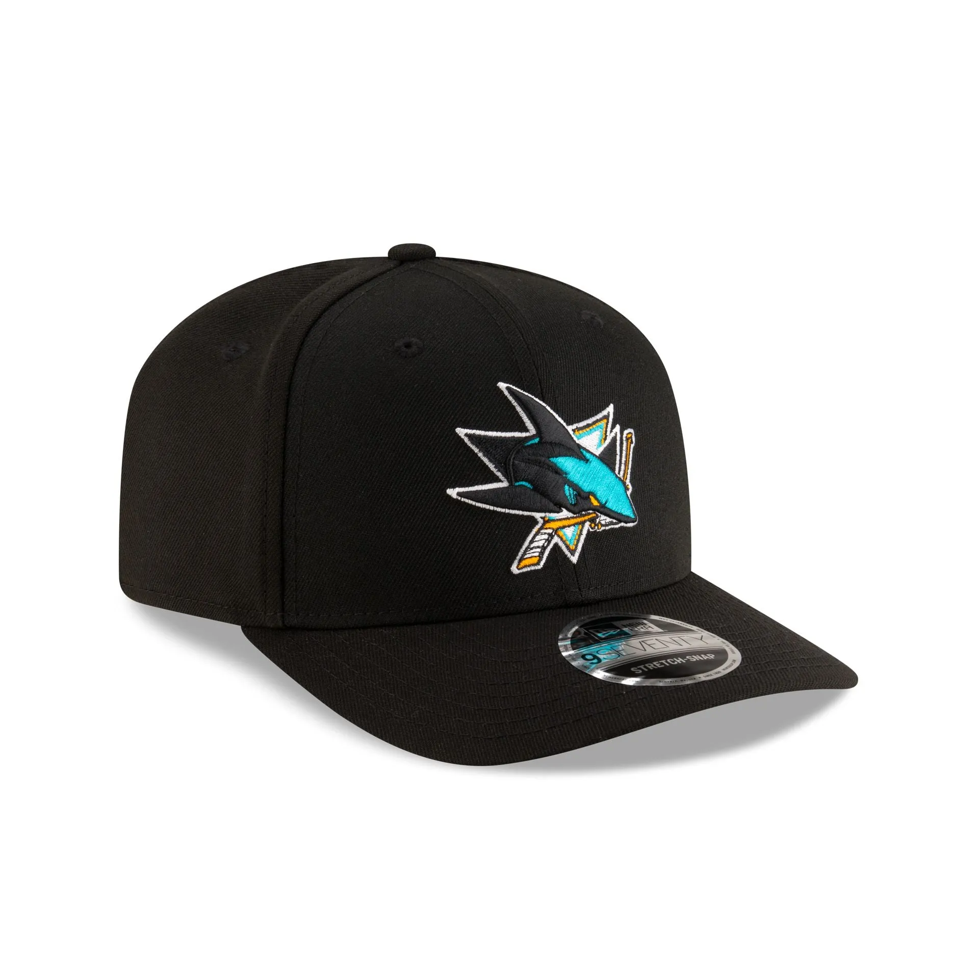 San Jose Sharks Team 9SEVENTY Stretch-Snap Hat sold by New Era product image thumbnail 3
