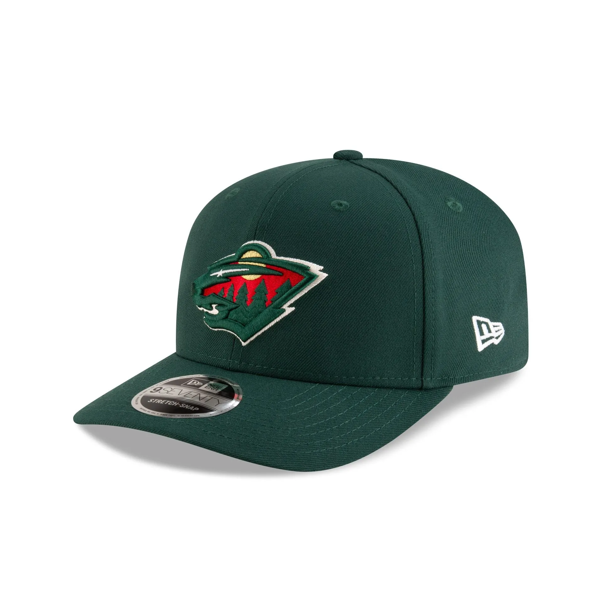 Minnesota Wild Team 9SEVENTY Stretch-Snap Hat sold by New Era