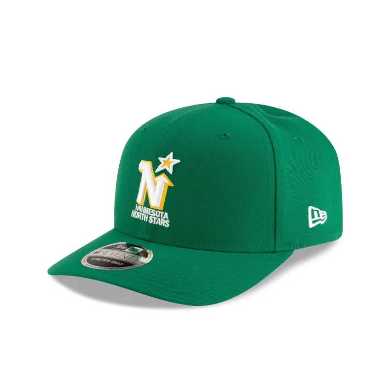 Minnesota North Stars Team 9SEVENTY Stretch-Snap Hat sold by New Era