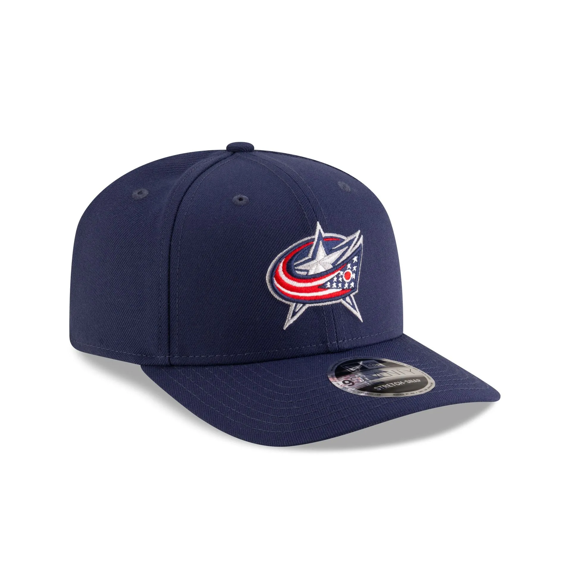 Columbus Blue Jackets Team 9SEVENTY Stretch-Snap Hat sold by New Era product image thumbnail 3