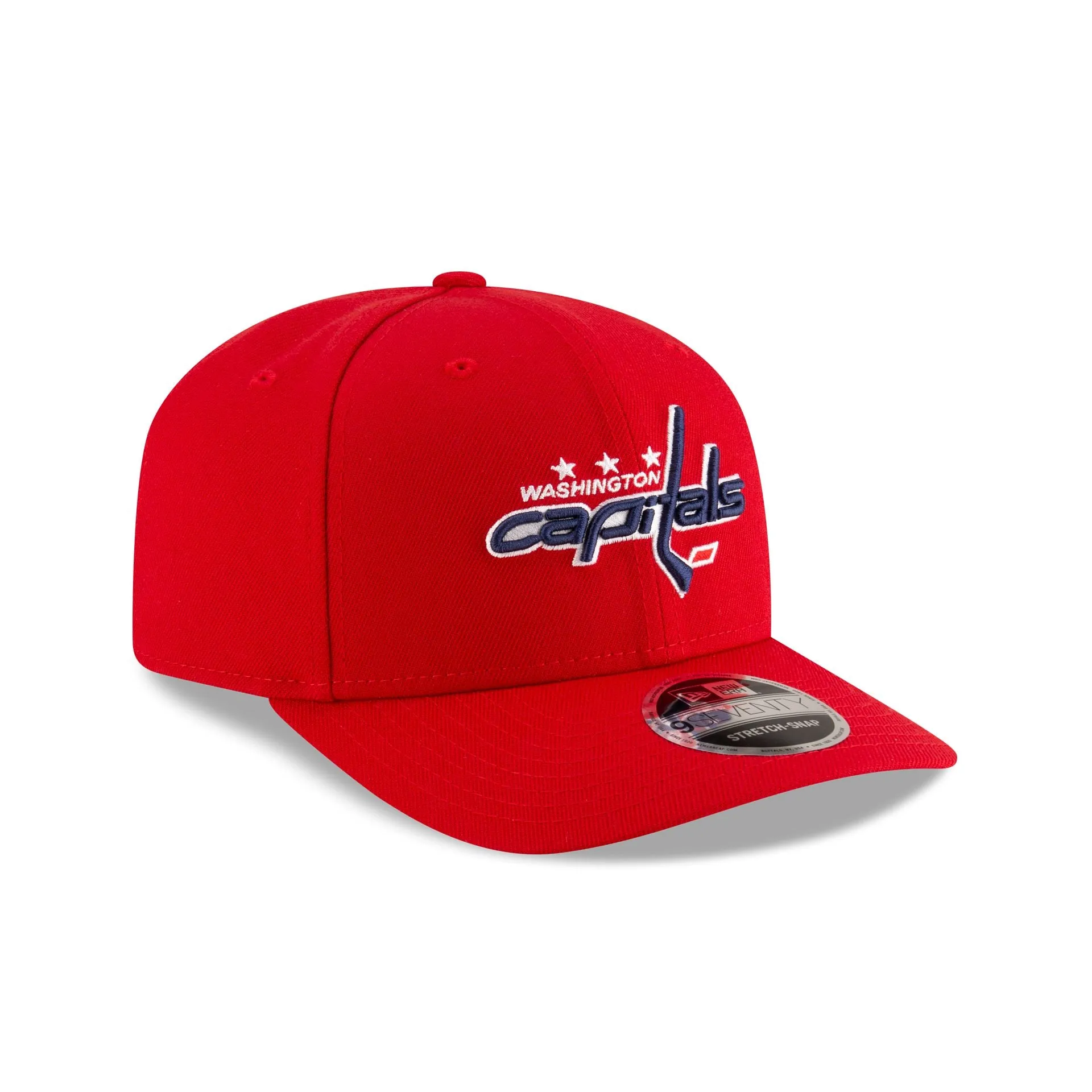 Washington Capitals Team 9SEVENTY Stretch-Snap Hat sold by New Era product image thumbnail 3