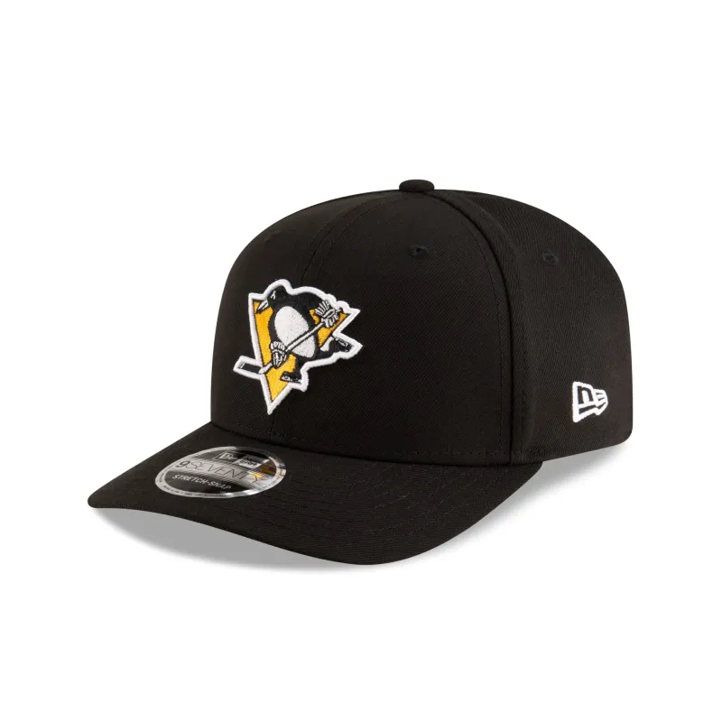 Pittsburgh Penguins Team 9SEVENTY Stretch-Snap Hat sold by New Era