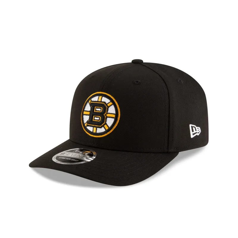 Boston Bruins Team 9SEVENTY Stretch-Snap Hat sold by New Era