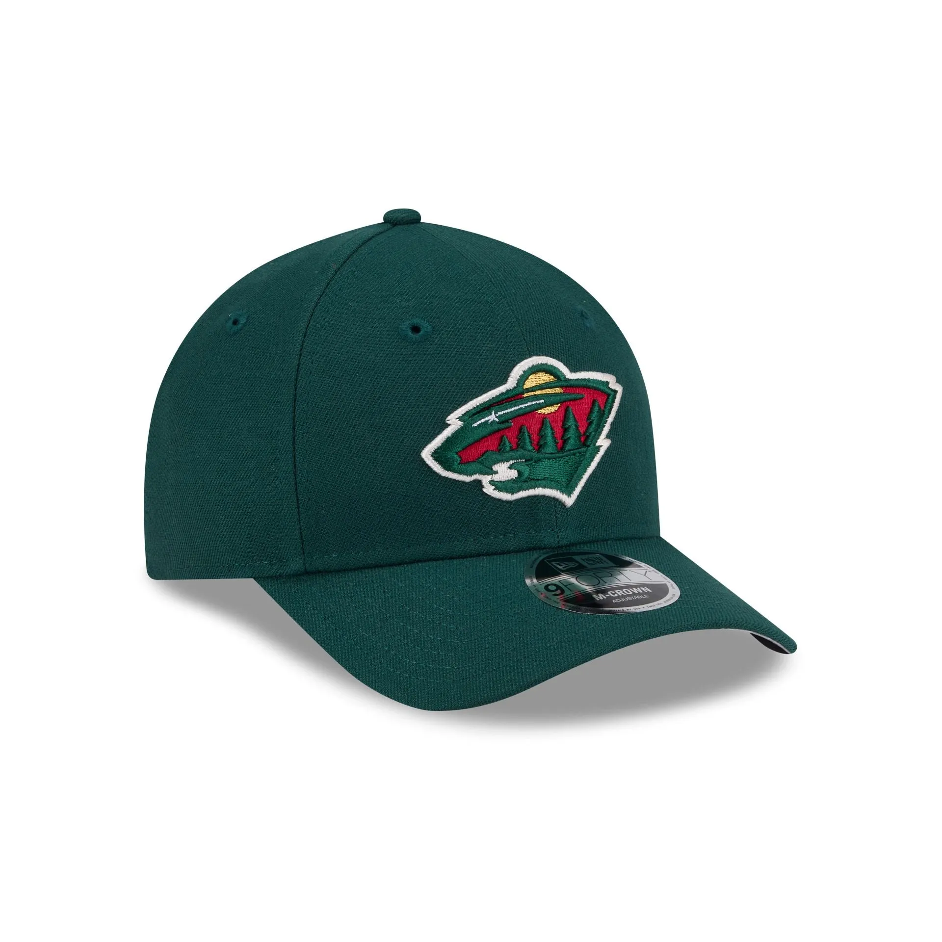 Minnesota Wild Team 9FORTY M-Crown Snapback Hat sold by New Era product image thumbnail 3