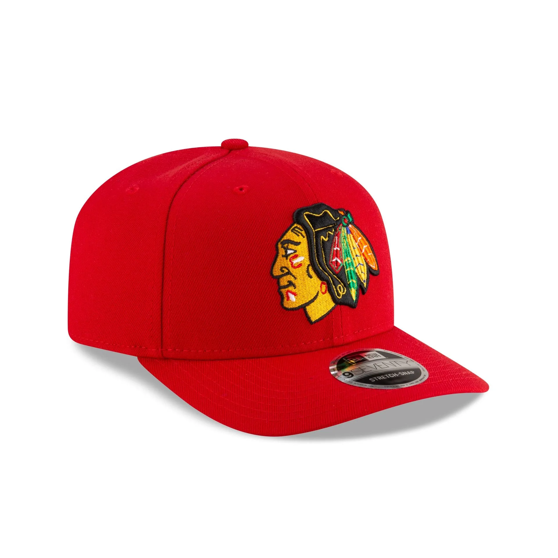 Chicago Blackhawks Team 9SEVENTY Stretch-Snap Hat sold by New Era product image thumbnail 5