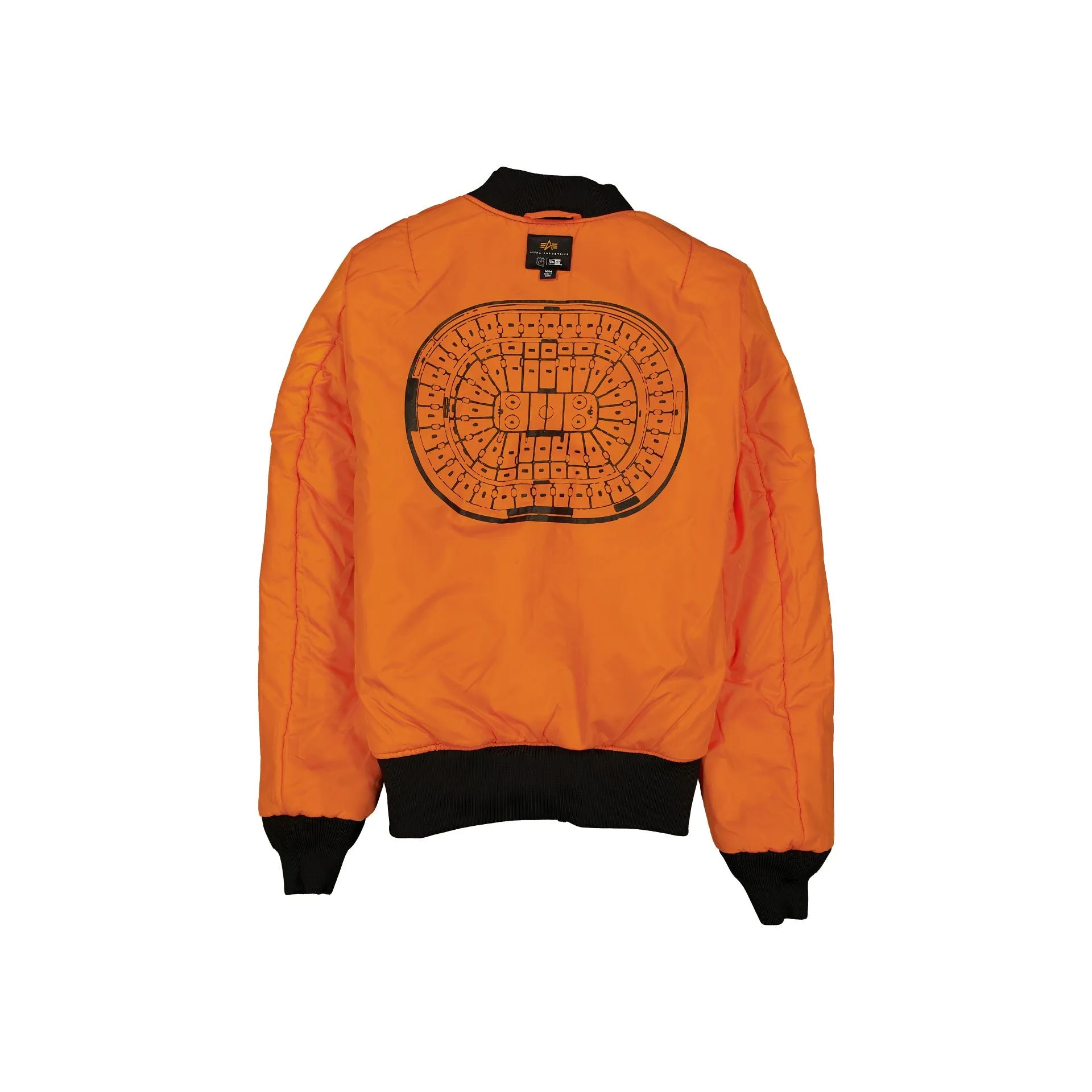 Alpha Industries x Philadelphia Flyers Black Camo MA-1 Bomber Jacket sold by New Era product image thumbnail 2