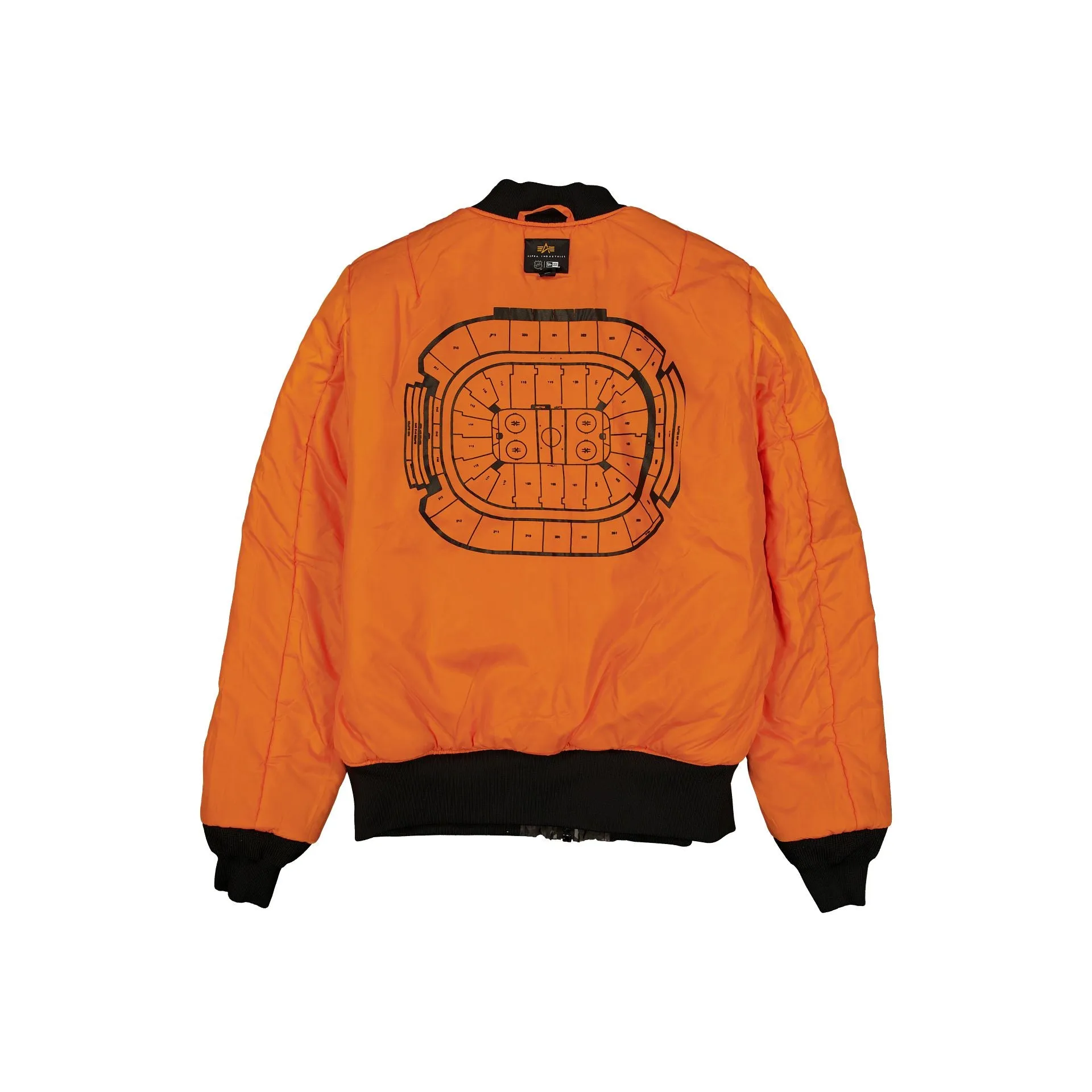 Alpha Industries x Toronto Maple Leafs Black Camo MA-1 Bomber Jacket sold by New Era product image thumbnail 2