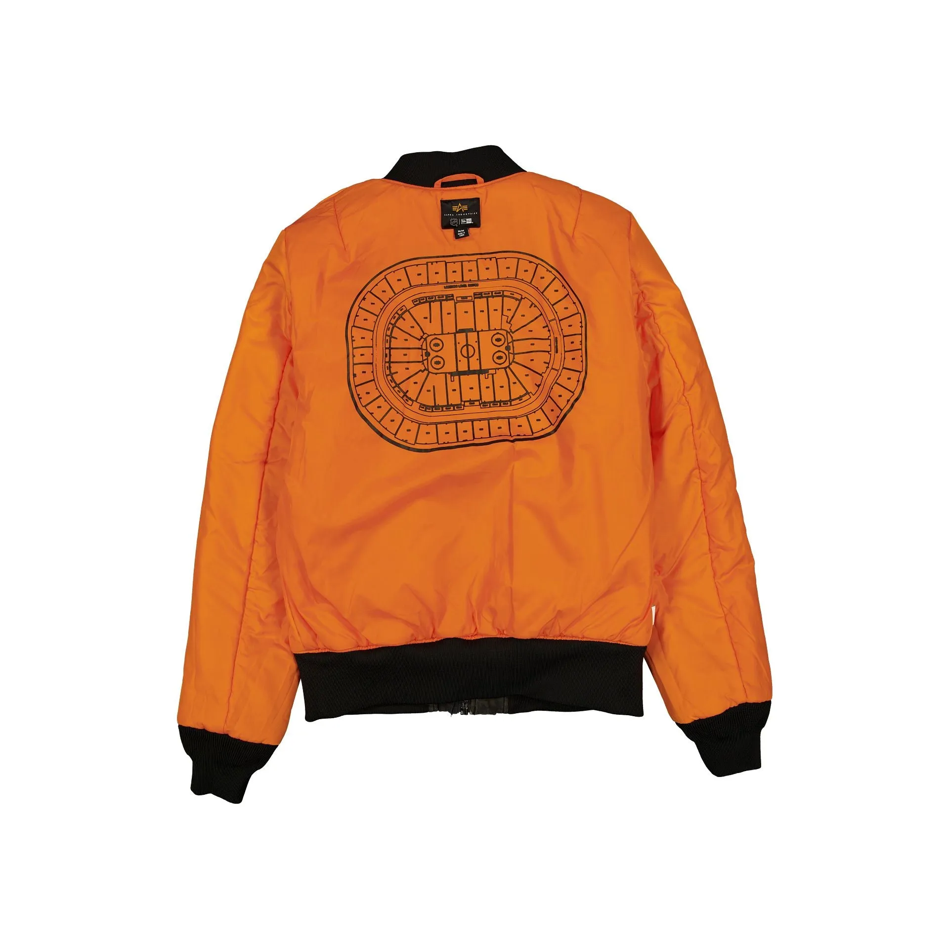 Alpha Industries x Pittsburgh Penguins Black Camo MA-1 Bomber Jacket sold by New Era product image thumbnail 2