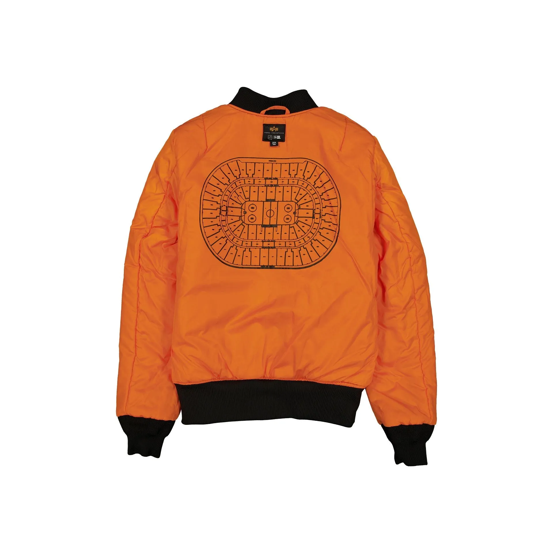 Alpha Industries x Anaheim Ducks Black Camo MA-1 Bomber Jacket sold by New Era product image thumbnail 2