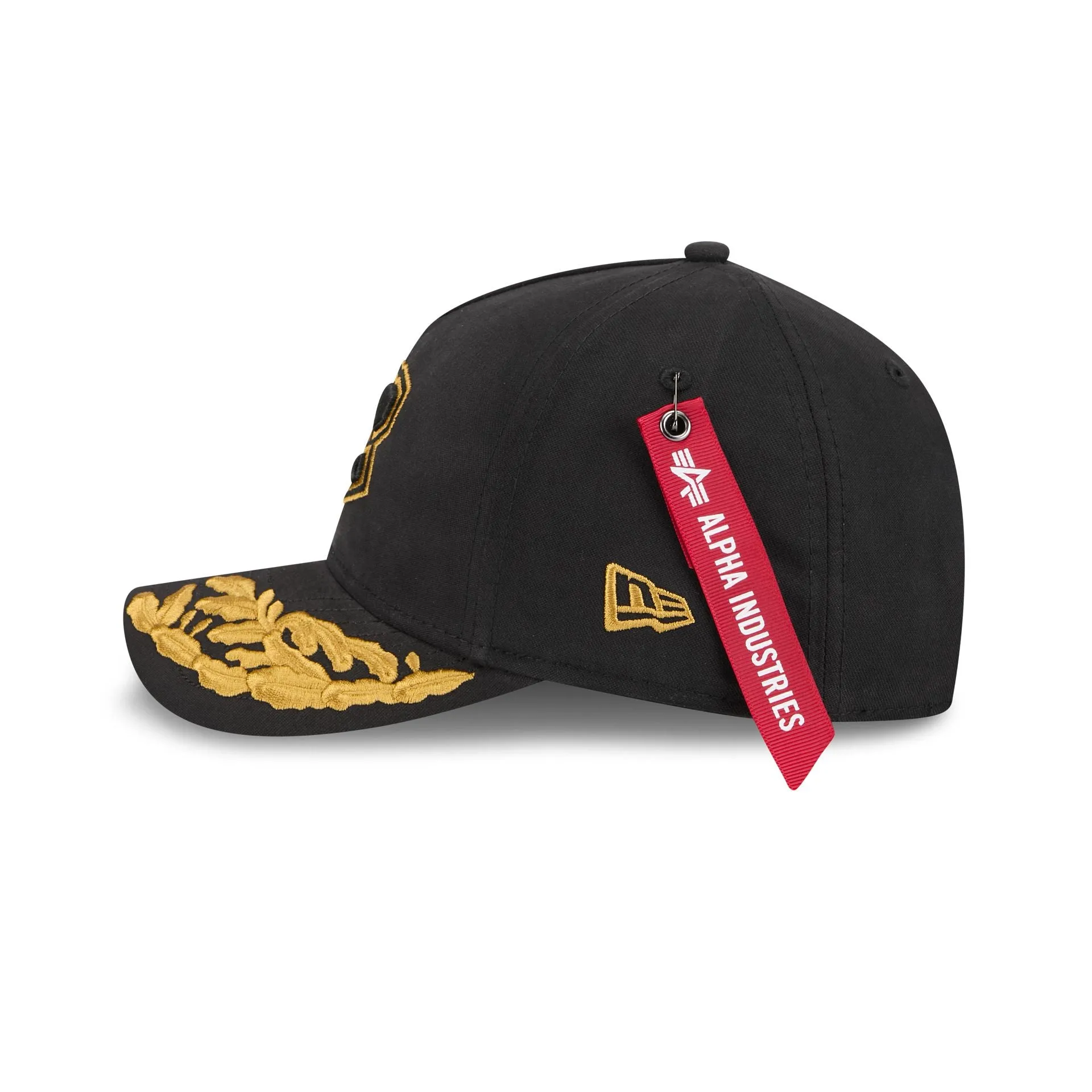 Alpha Industries x Montreal Canadiens Black 9FORTY M-Crown A-Frame Snapback Hat sold by New Era product image thumbnail 4