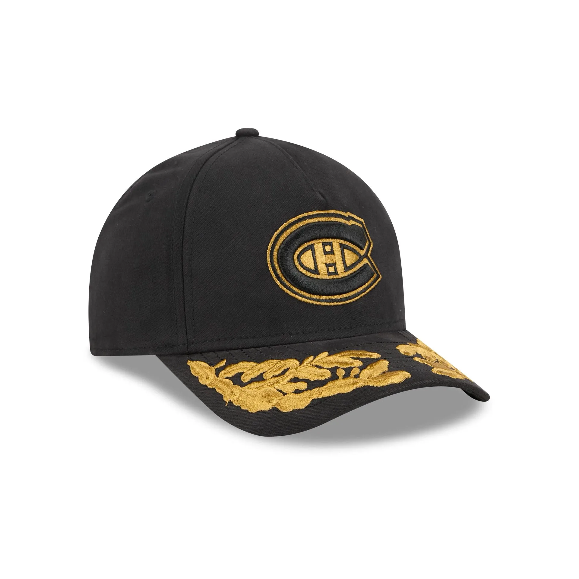 Alpha Industries x Montreal Canadiens Black 9FORTY M-Crown A-Frame Snapback Hat sold by New Era product image thumbnail 3