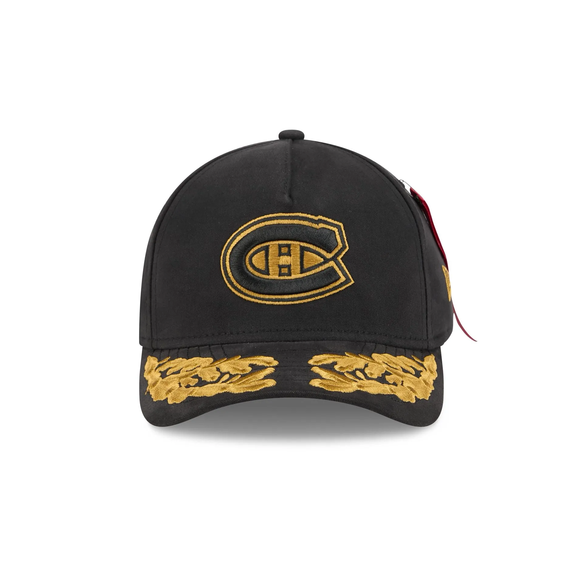 Alpha Industries x Montreal Canadiens Black 9FORTY M-Crown A-Frame Snapback Hat sold by New Era product image thumbnail 2